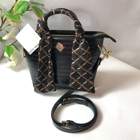 Anne Klein Chelsea Mini Tote Bag w/ Crossbody - Picture 2 of 6